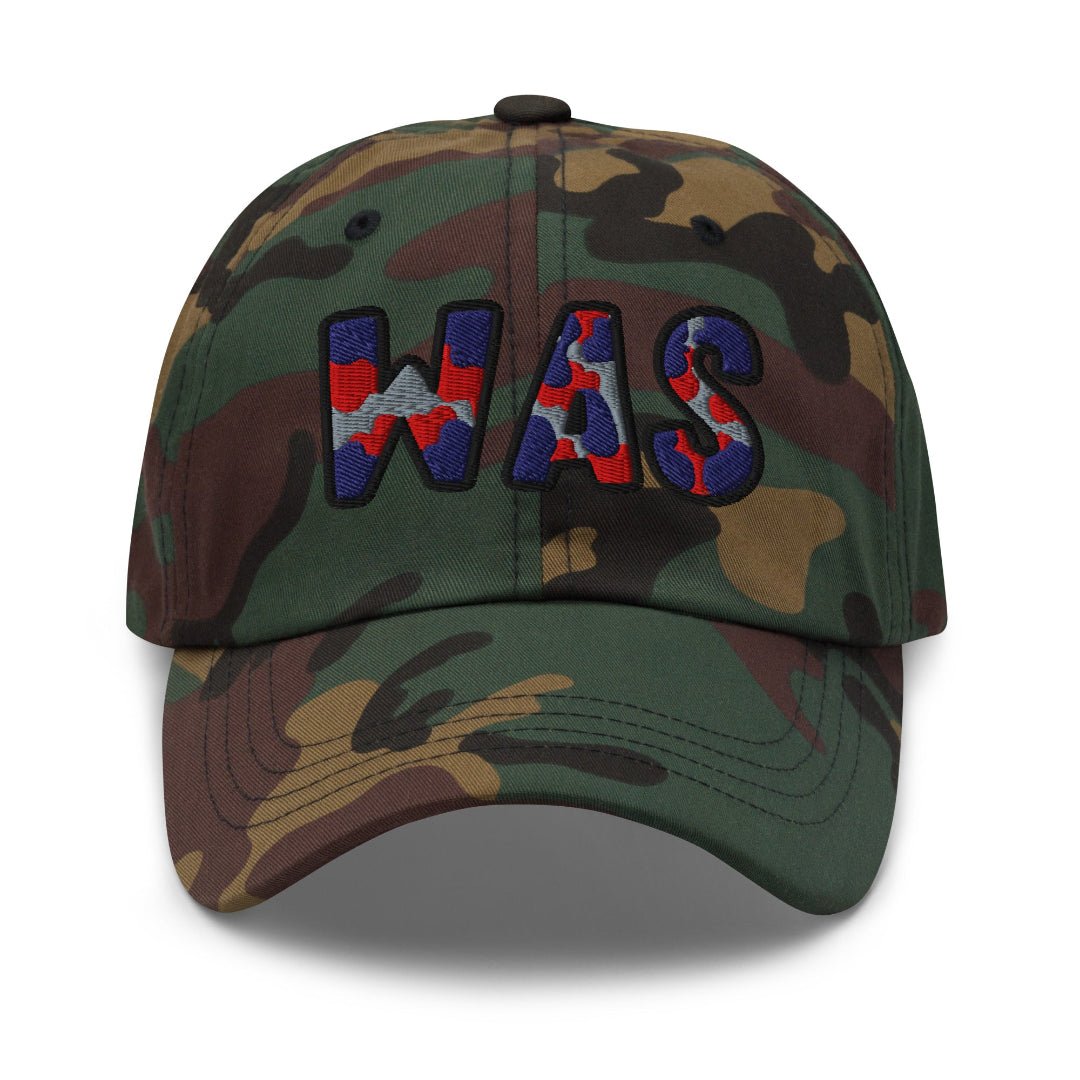 The City Collection WAS Basketball Camo Patched Hat - Rebel P Customs