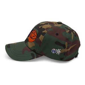 The City Collection WAS Basketball Camo Patched Hat - Rebel P Customs