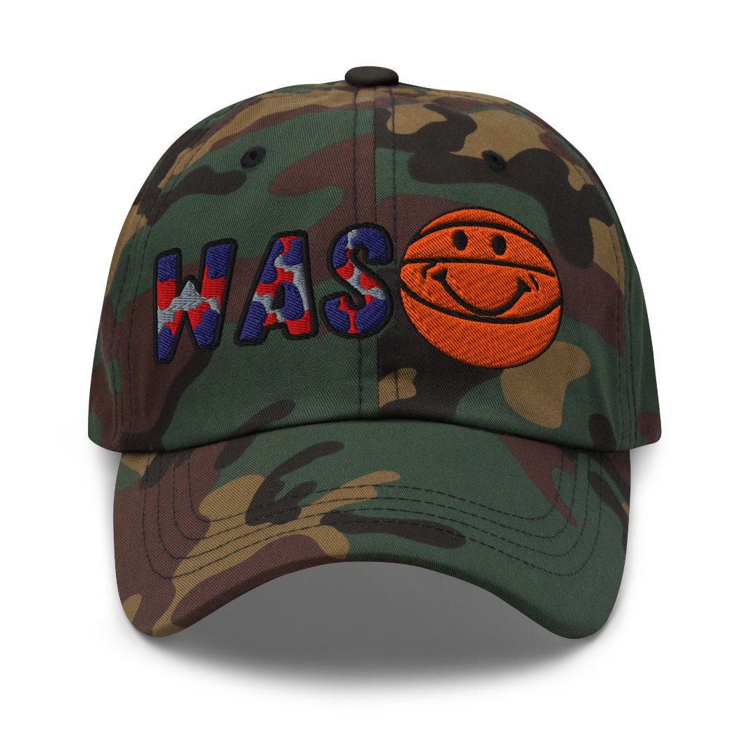 The City Collection WAS Basketball Camo Patched Hat - Rebel P Customs