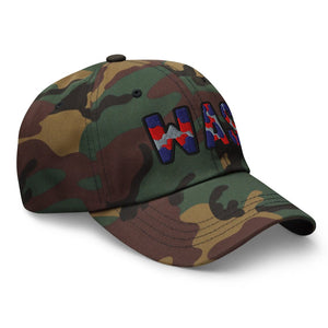 The City Collection WAS Basketball Camo Patched Hat - Rebel P Customs