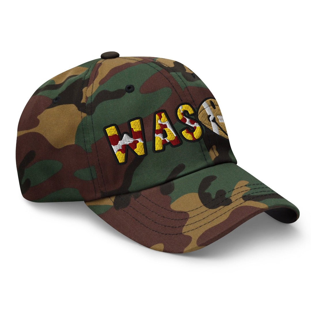 The City Collection Washington Football Camo Patched Hat - Rebel P Customs