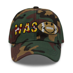 The City Collection Washington Football Camo Patched Hat - Rebel P Customs