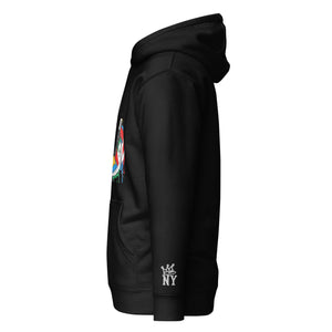 Rebel Sneaker hoodie featuring original sneaker-inspired artwork