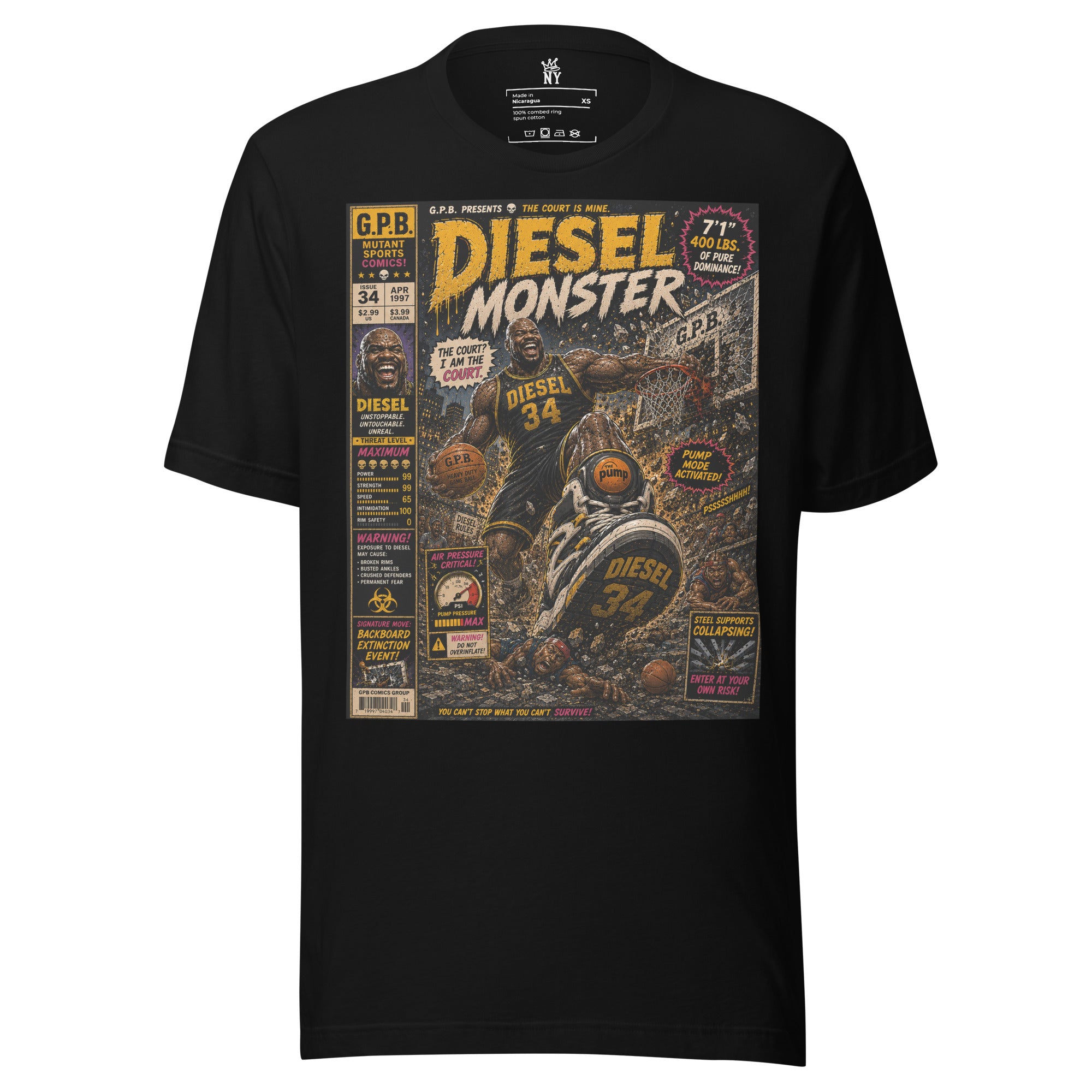 shaq t shirt