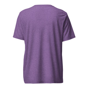 Back view Puck You Cancer hockey T-shirt with original graphic design