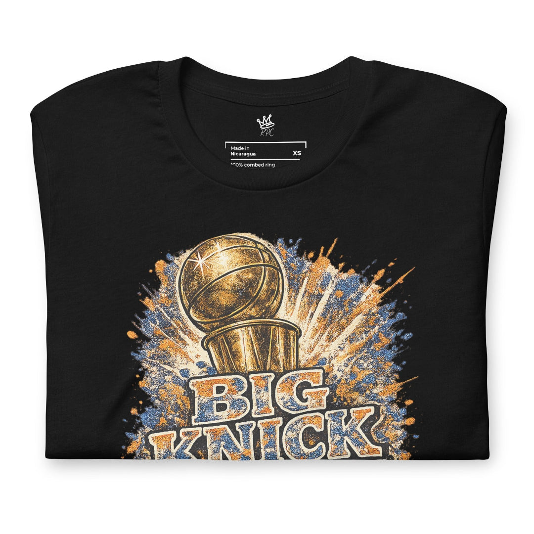 Close-up of Big Knick Energy basketball artwork