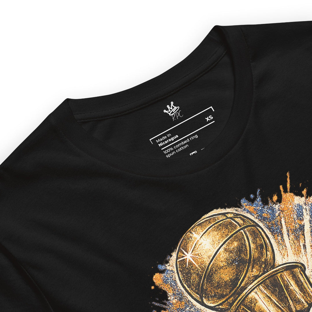 Detailed view of Big Knick Energy basketball artwork