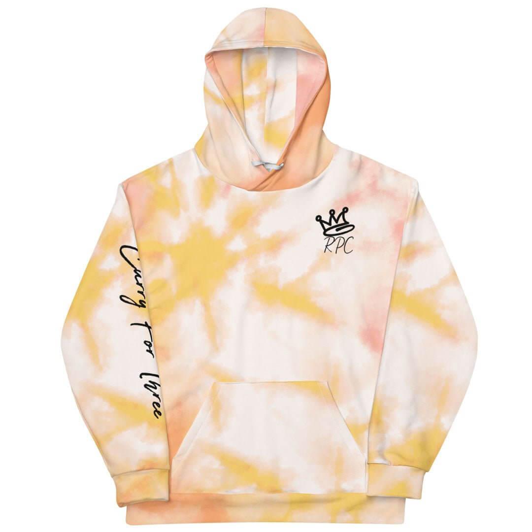 Folded Front View Vintage Hardwood Classics Curry "Goodnight" Unisex Hoodie - Rebel P Customs